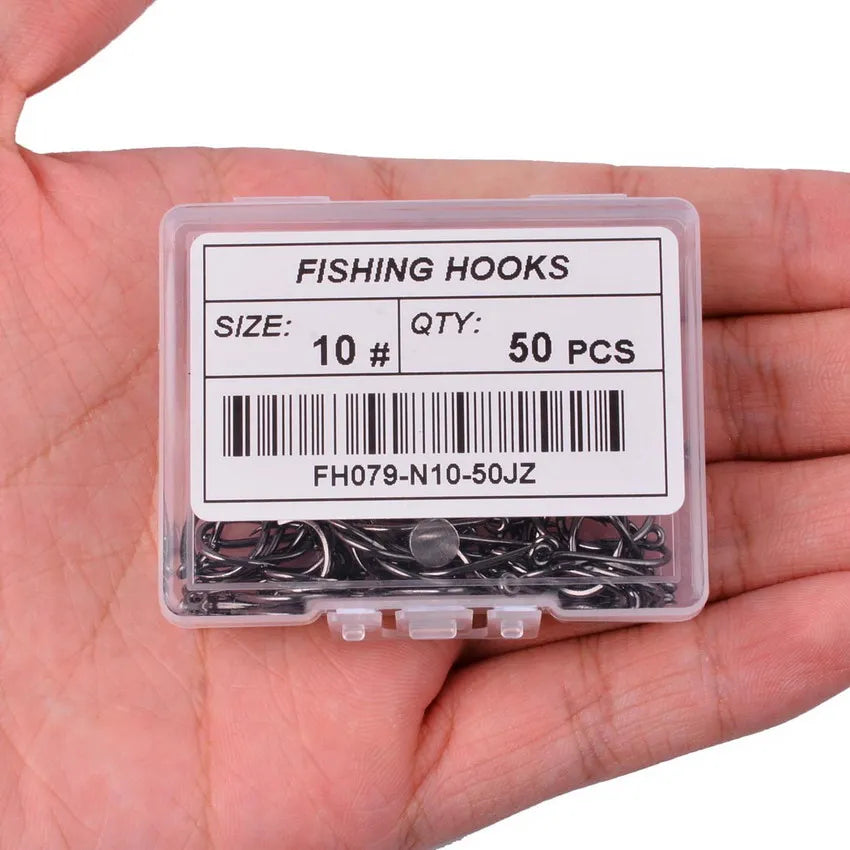 Box Circle Carp Eyed Fishing Hook