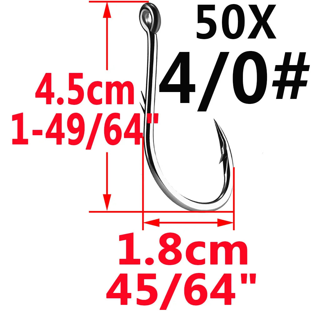 Circle Carp Eyed Fishing Hook