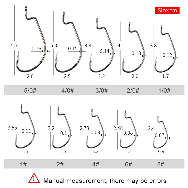 Soft Worm Hooks