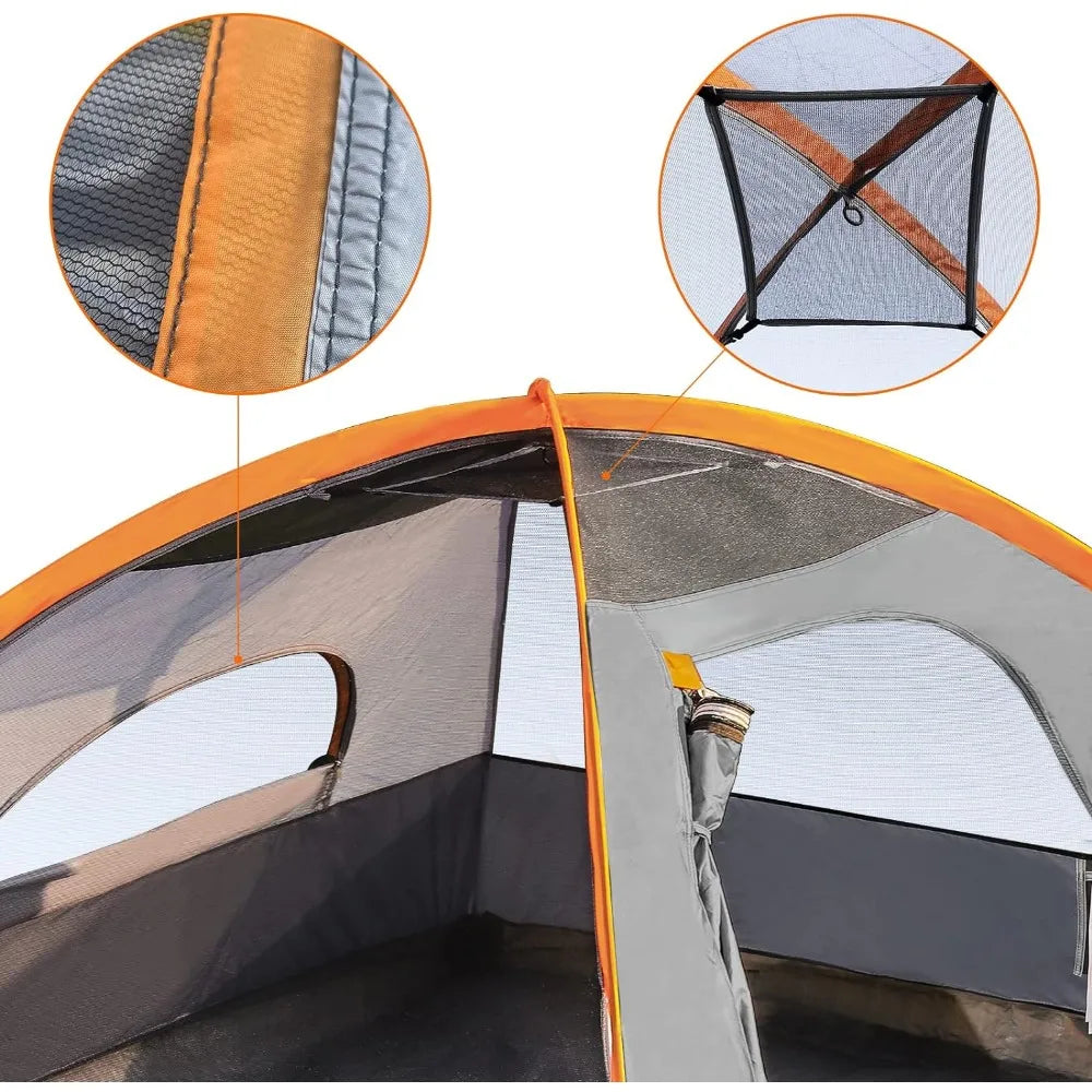 Dome Camping Tent With Rainfly and Carry Bag