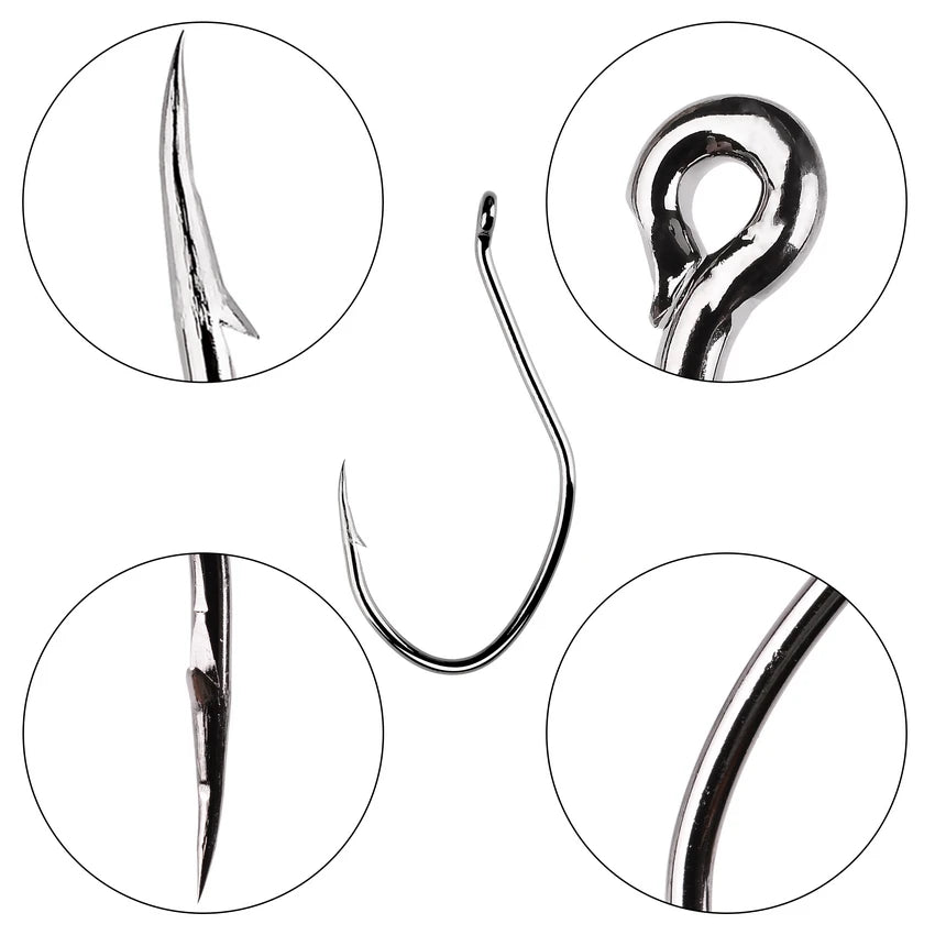 Barbed Catfish Fishing Hooks