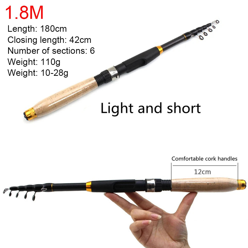 Telescopic Fishing Rod