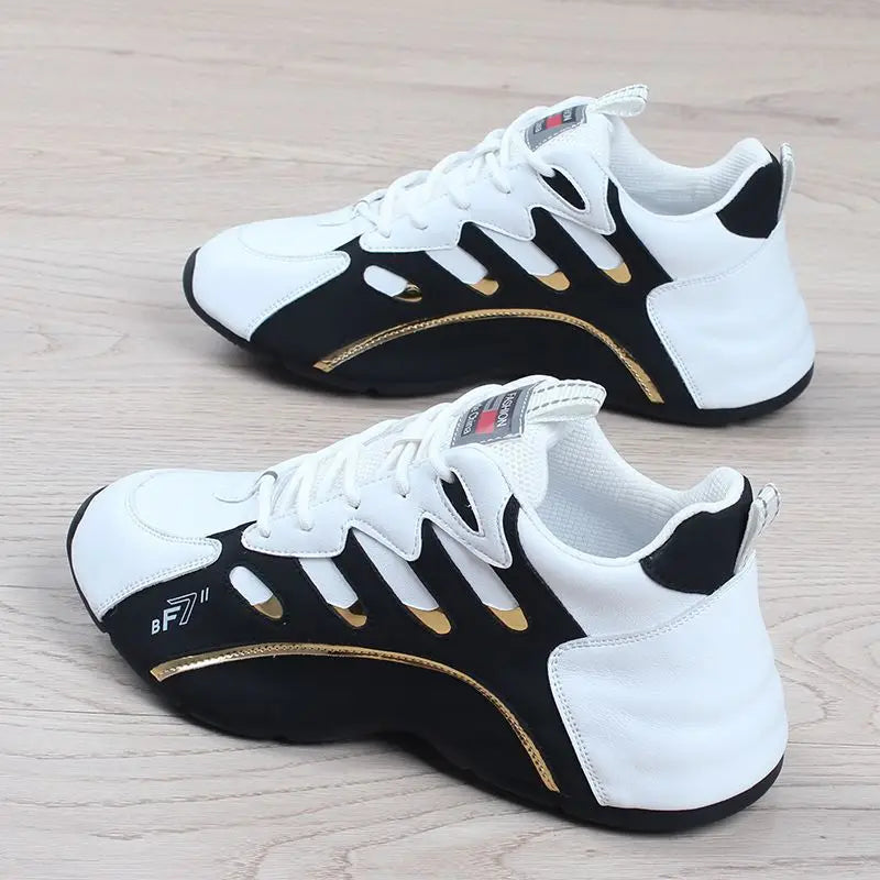 High Quality Soft Leather Sneakers