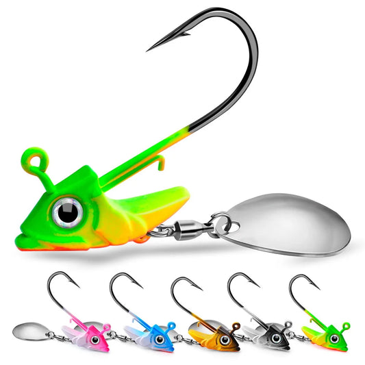 Fishing Lures Sinking Rotating Sequin