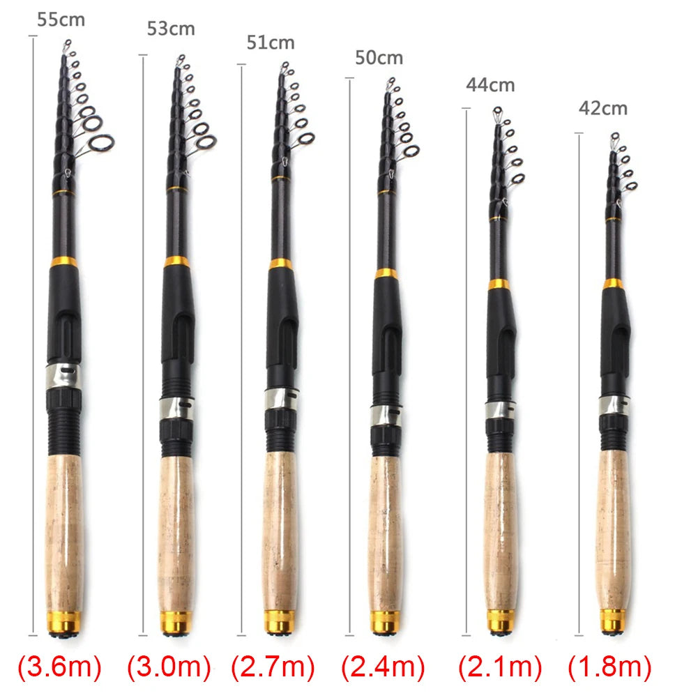 Carbon Fiber Spinning Fishing Rod