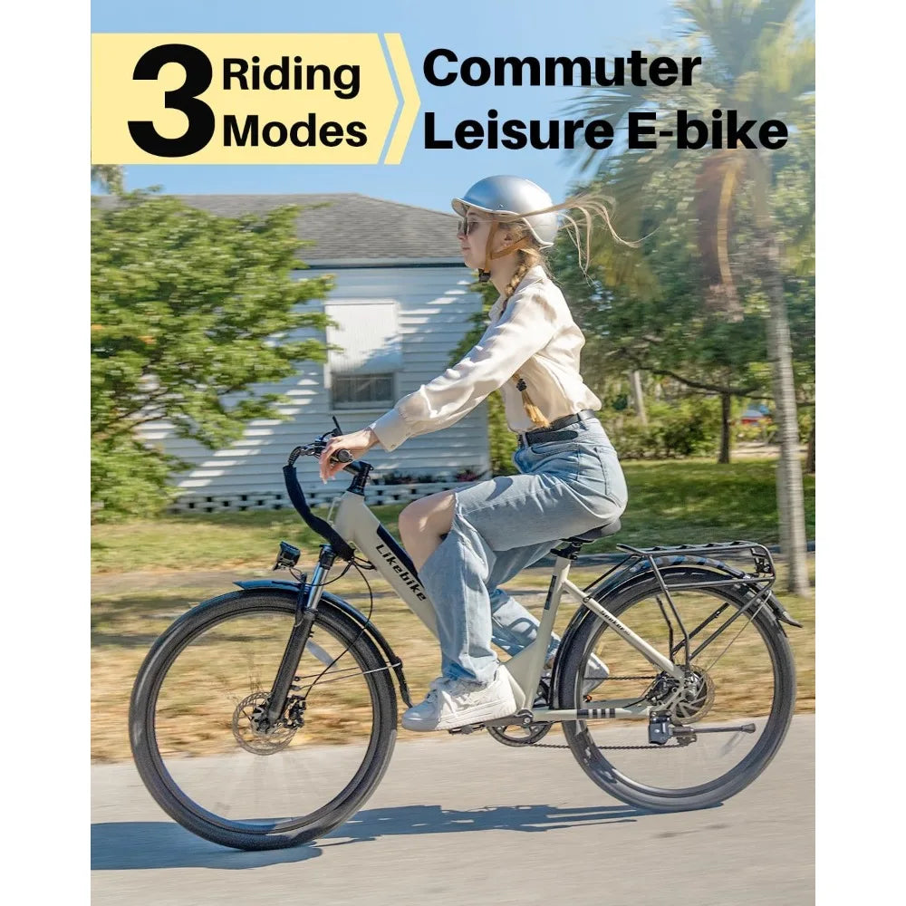 26" Electric Bike for Adults