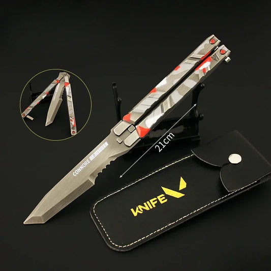 Camouflage Butterfly Knife