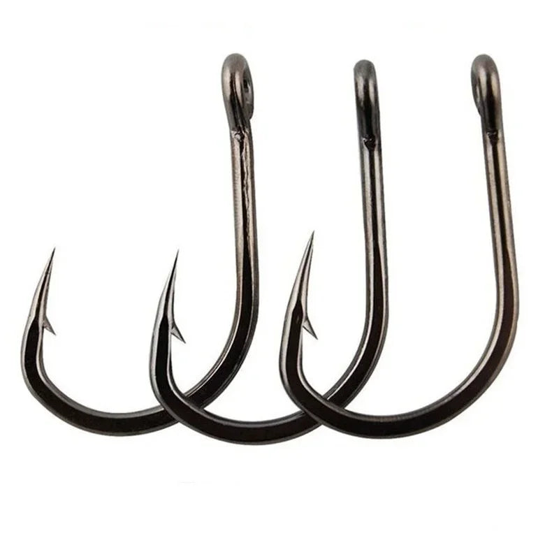 100Pcs/box High Carbon Steel Hooks