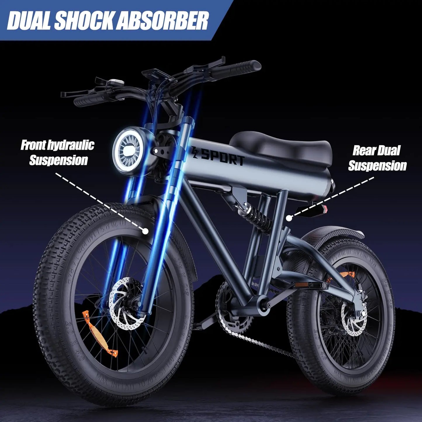 Electric Bike for Adults - 1200W Motor