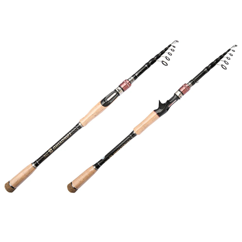 Telescopic Fishing Rod Carbon Fiber