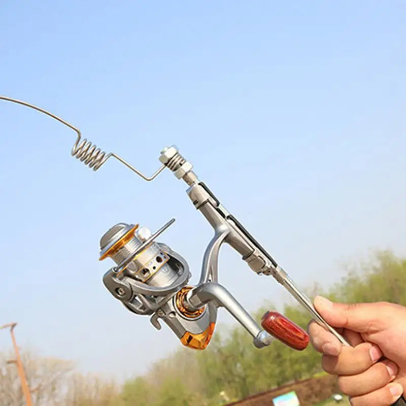 Auto Spring Fishing Rod