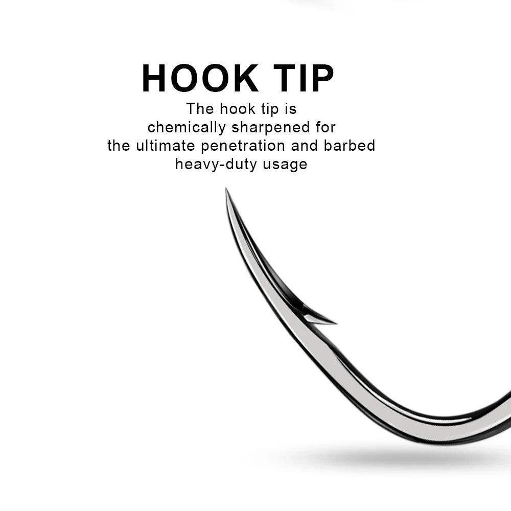 Barbed Fishing Hook For Salt Water