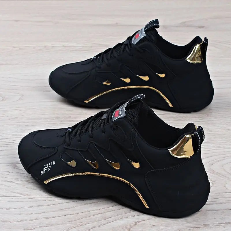 High Quality Soft Leather Sneakers