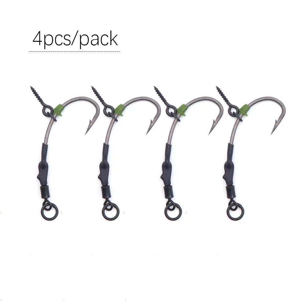 Barbed Fishing Hooks With Pop Up Boilie