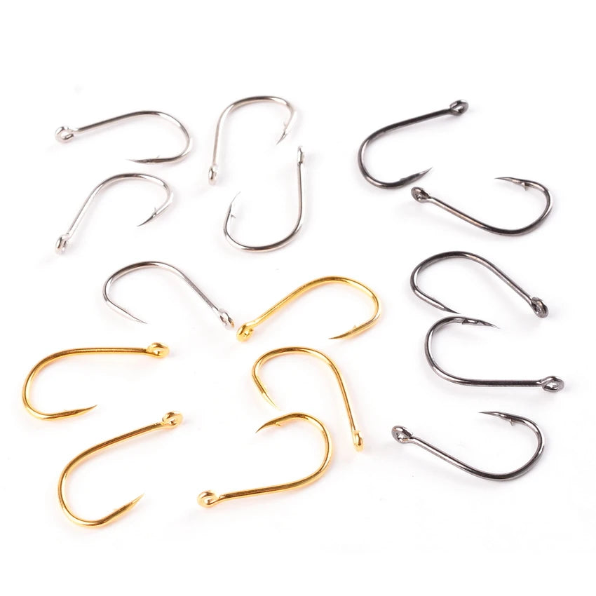 Fishing Hooks Set Carbon Steel