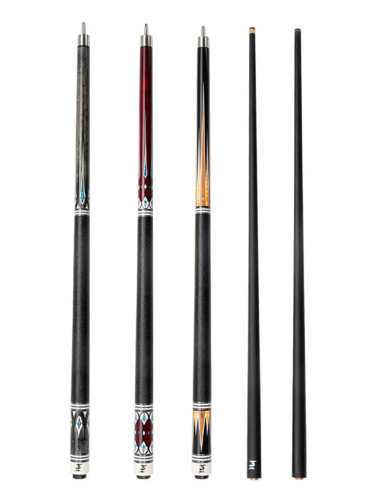 PREOAIDR 58" Forever Black Technology Carbon Energy 1/2 Billiard Pool Cue Stick 10.5/11.8/12.8mm