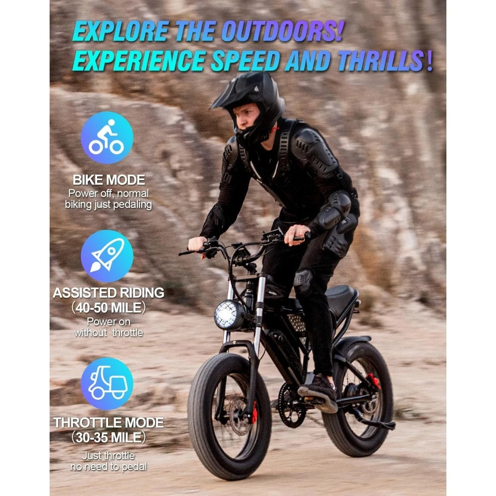 Electric Bike Fat Tire Dirt Bike