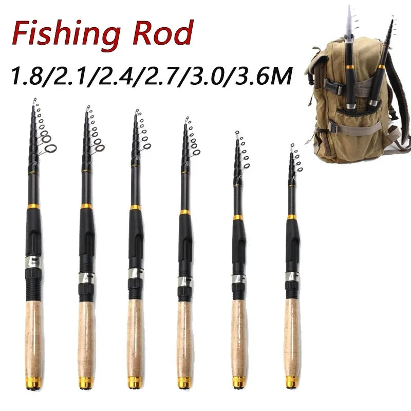 Carbon Fiber Spinning Fishing Rod