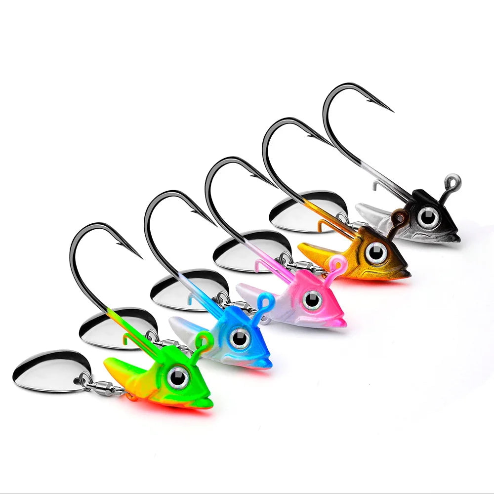 Fishing Lures Sinking Rotating Sequin