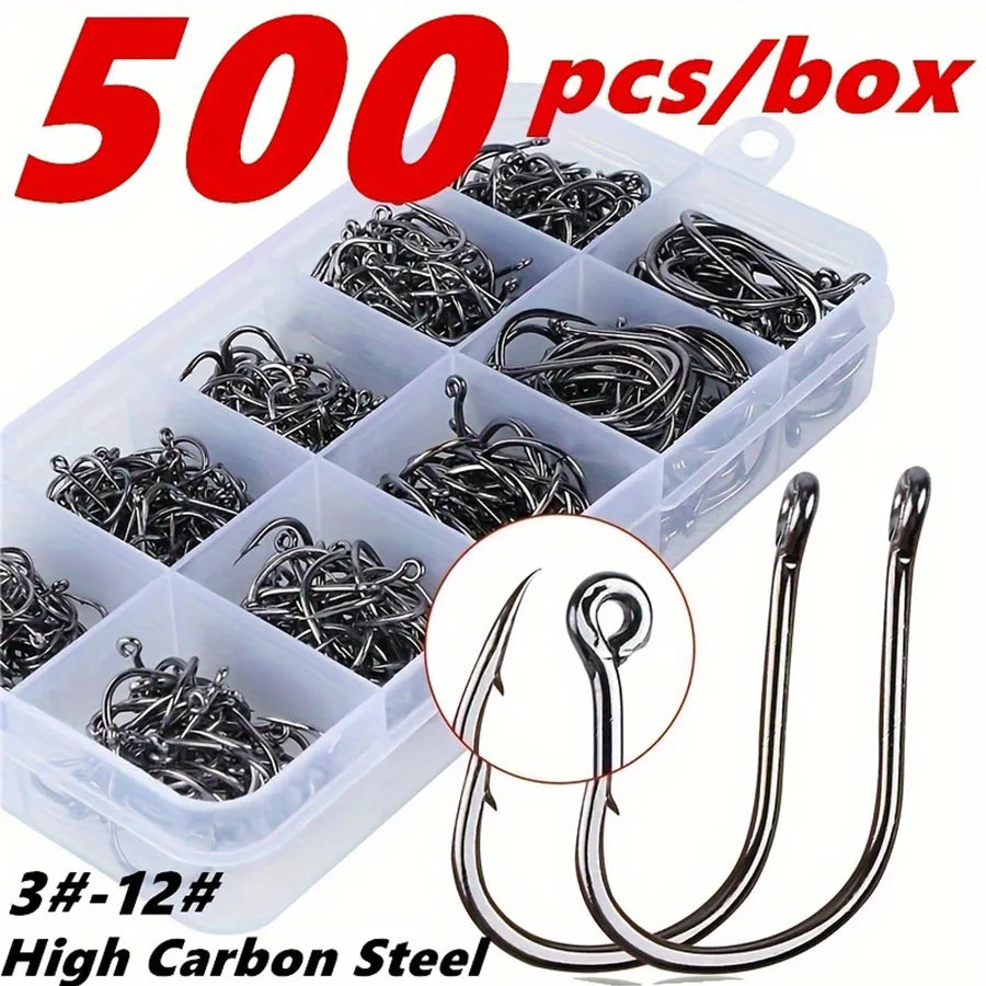 500pcs Small Size Freshwater Fishhook