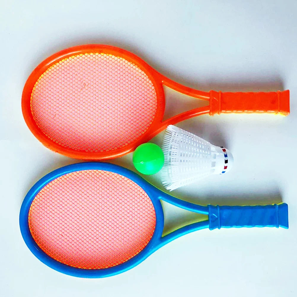 Badminton Tennis Rackets Balls Set for Children