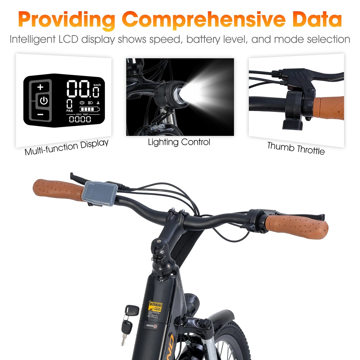 Powerful Electric Urban Commuter Bike