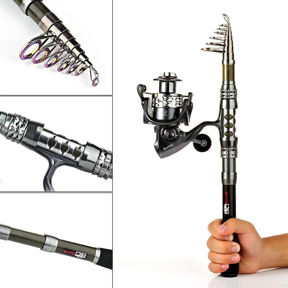 Fishing Rod Combos with Telescopic Pole