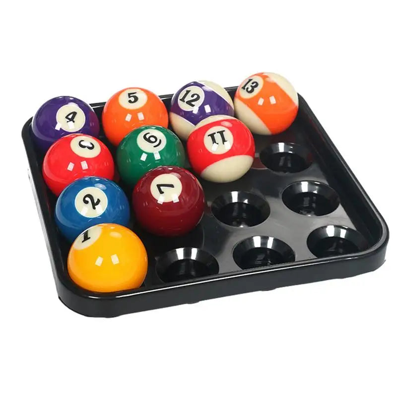 Billiard Ball Holder Display Durable ABS Billiard Ball Tray Billiard Ball Storage Tray For 16 Balls Full Set