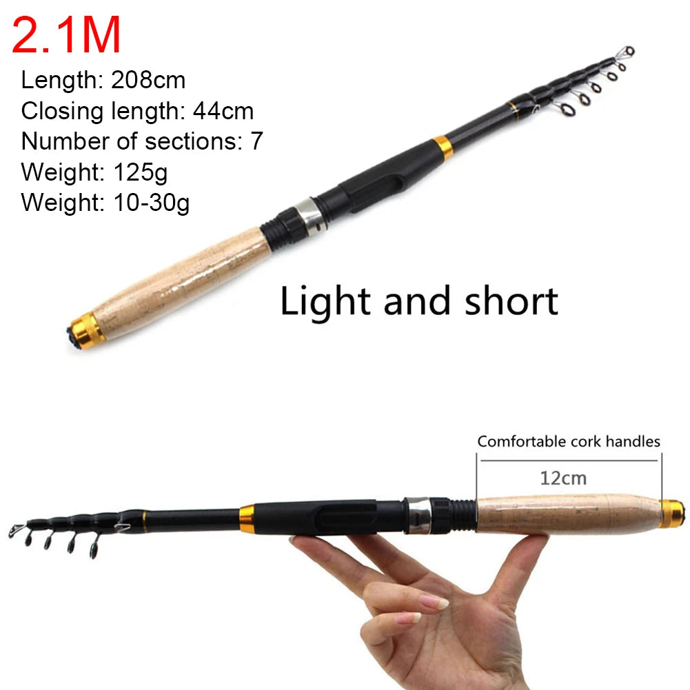 Telescopic Fishing Rod