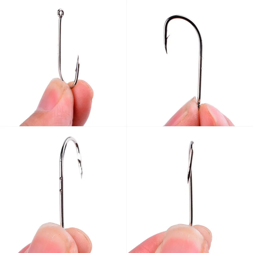 High Carbon Steel Sharp Barbed Fishhook