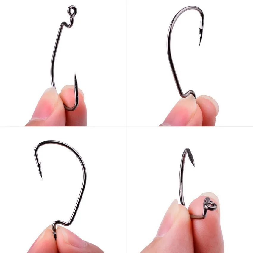 Fishing Hook Set Wide Crank