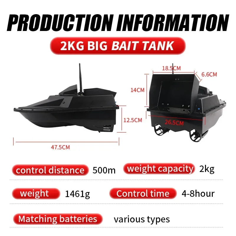 Remote Control Bait Boat