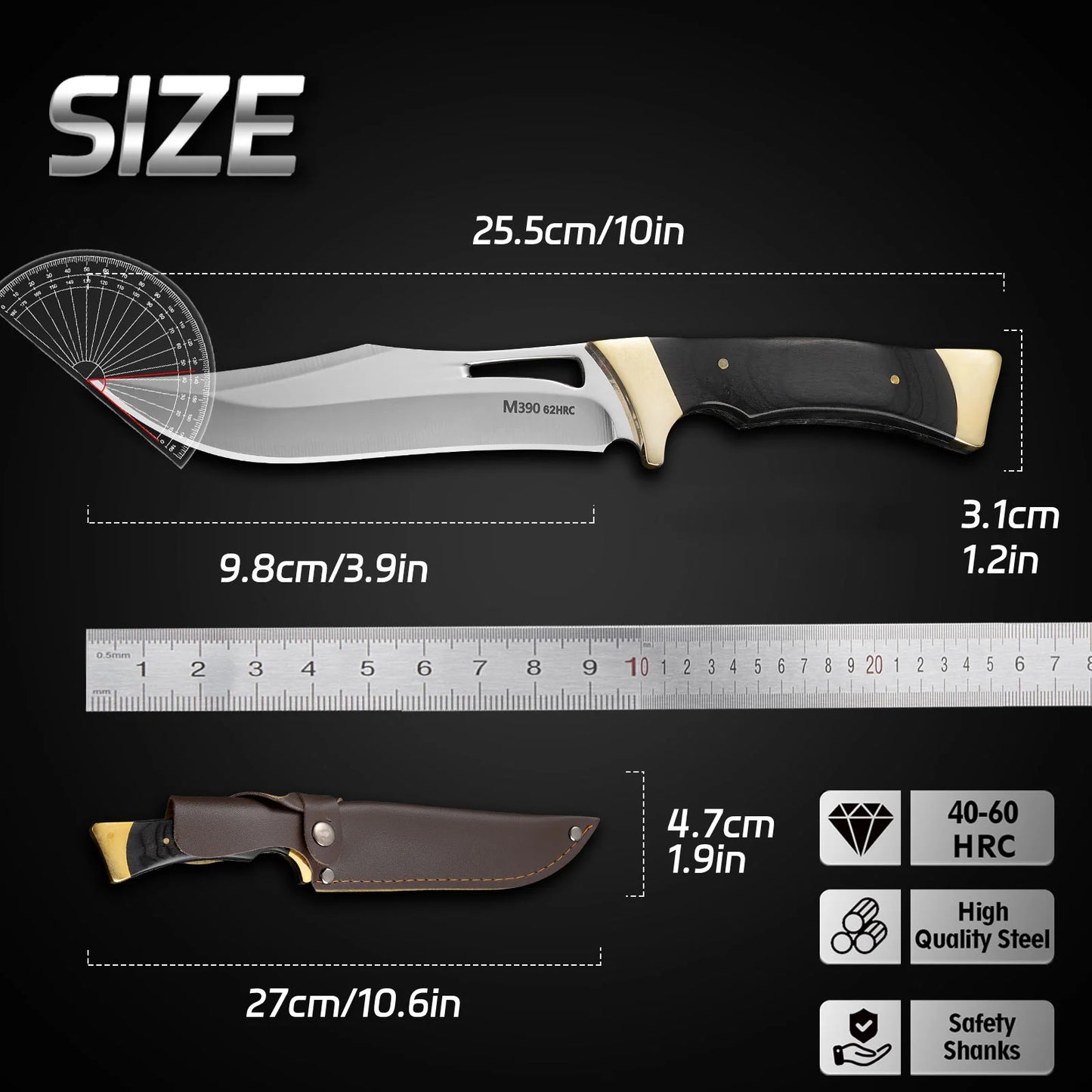 Tactical Knife Fixed Blade