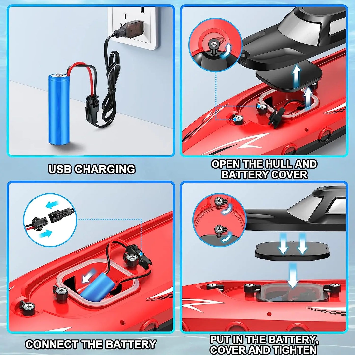 Cross-Border Remote Control Boat