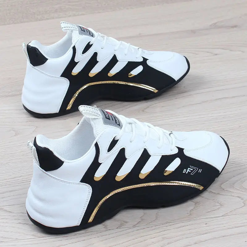 High Quality Soft Leather Sneakers