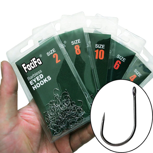 barbless Circle Carp Fishing Hooks