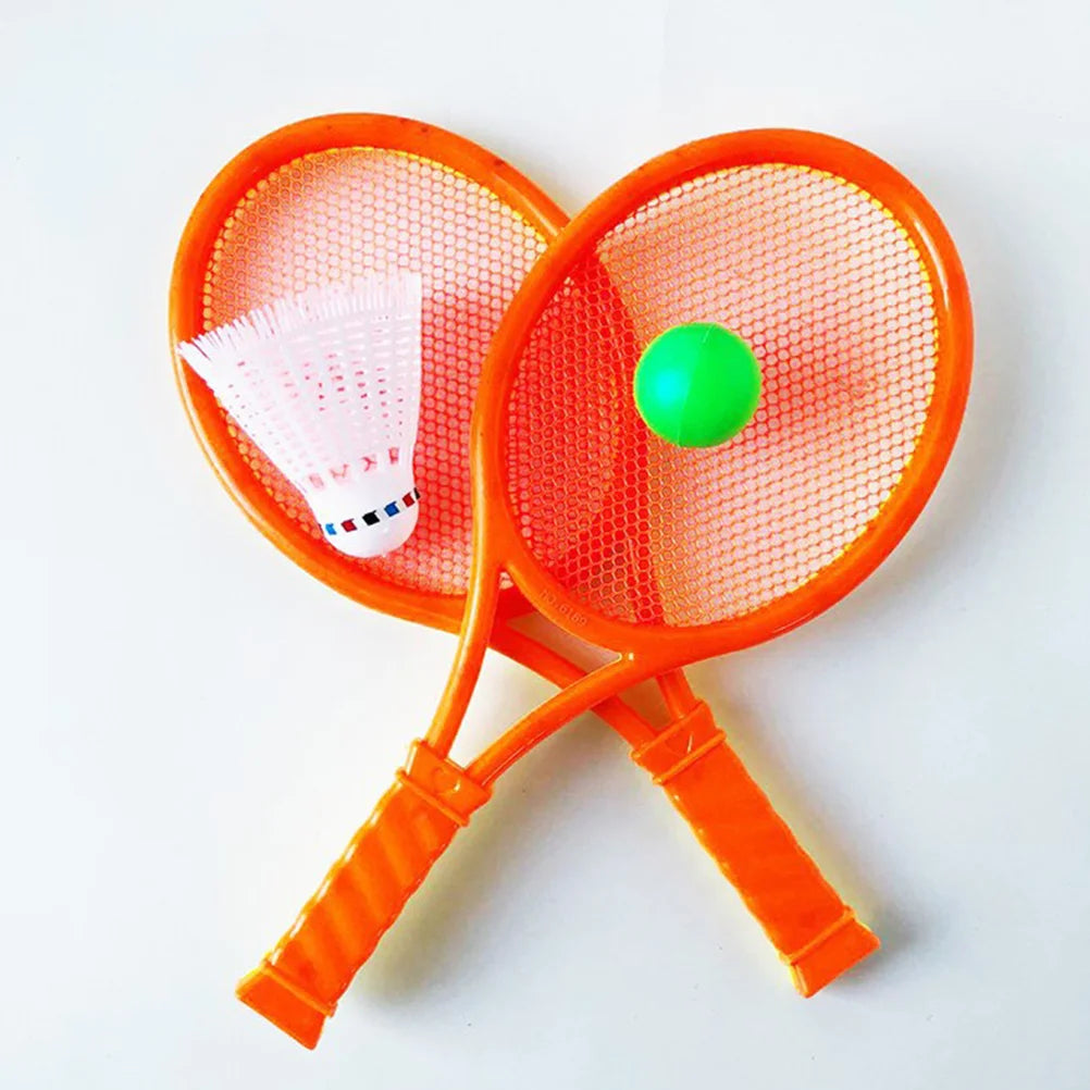 Badminton Tennis Rackets Balls Set for Children