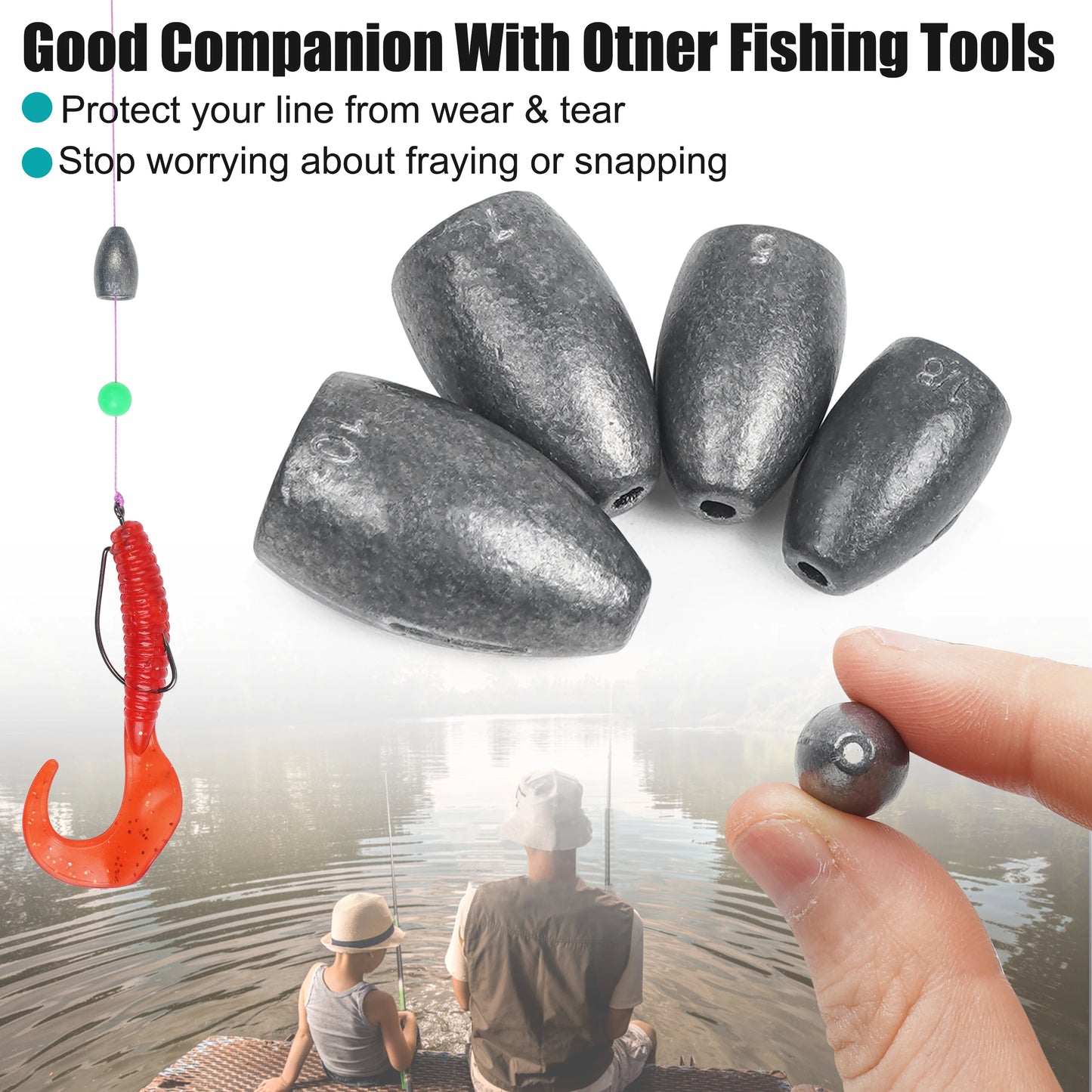 Flipping Fishing Weights