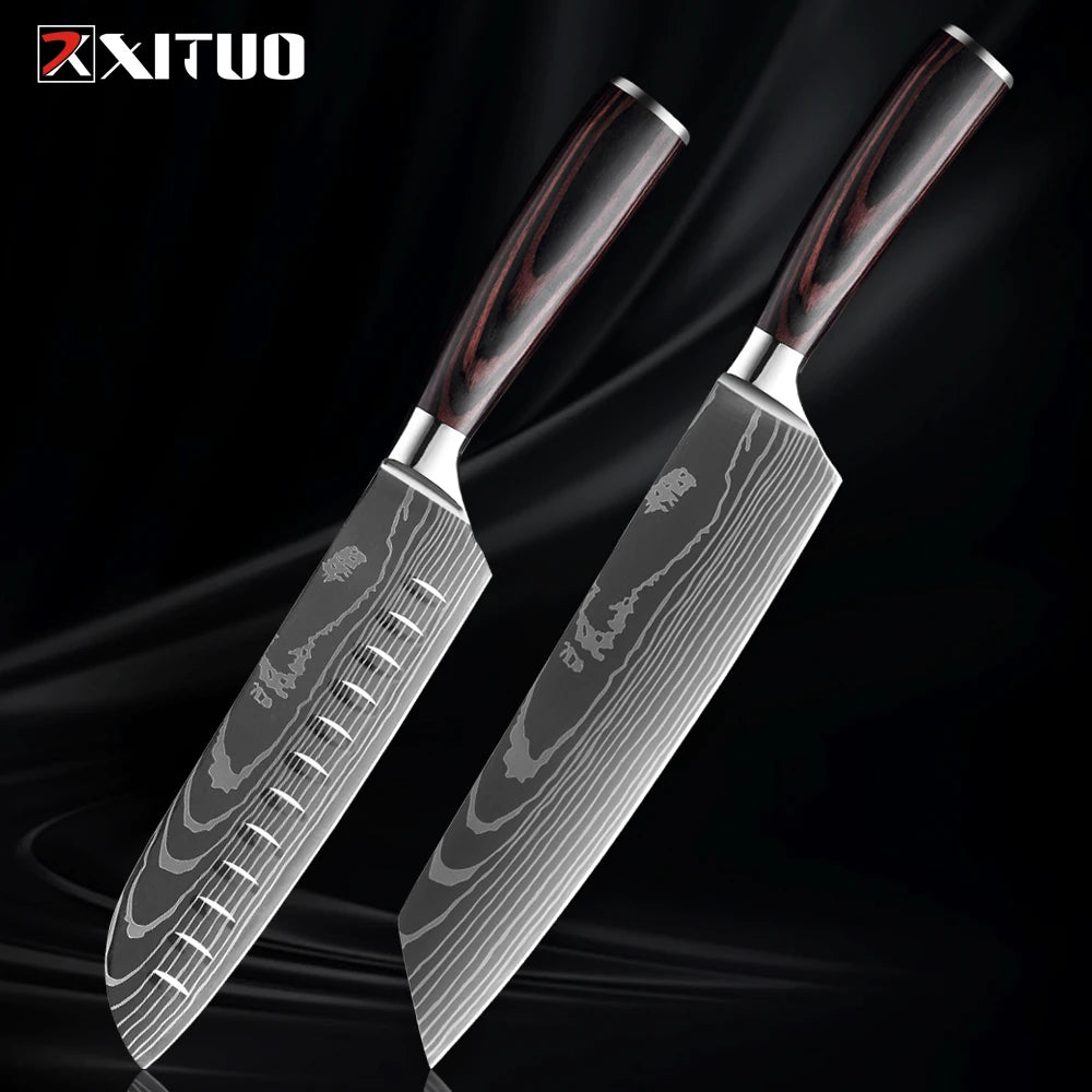 Kitchen Knife Set Stainless Steel