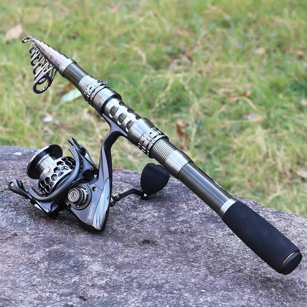 Fishing Rod Combos with Telescopic Pole